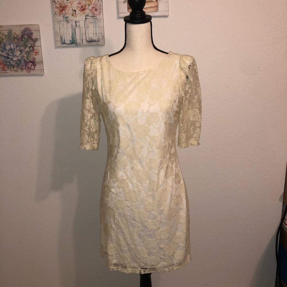 FIRE Los Angeles Lace Dress